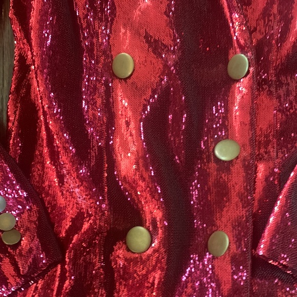 RETROFETE SEQUIN BLAZER DRESS TAYLOR SWIFT VIBES - Picture 4 of 8